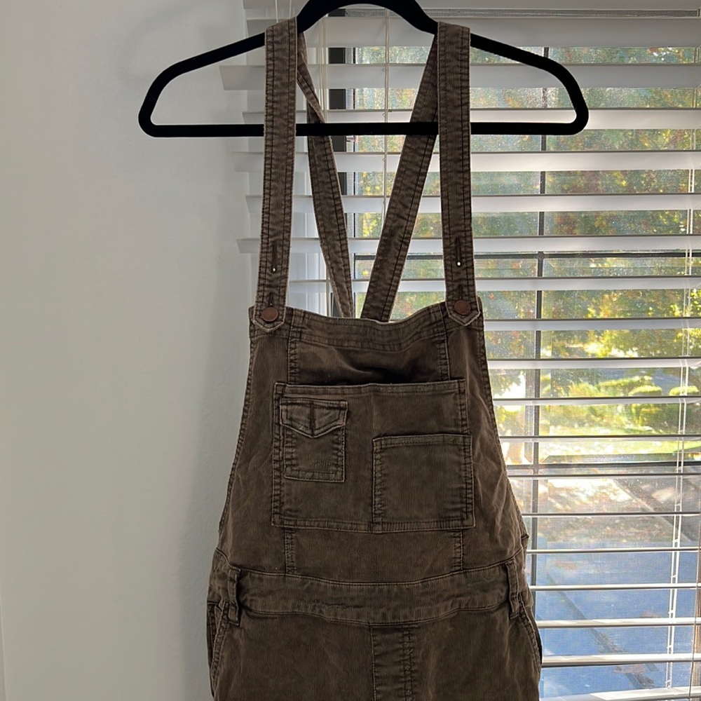 Corduroy overalls free people